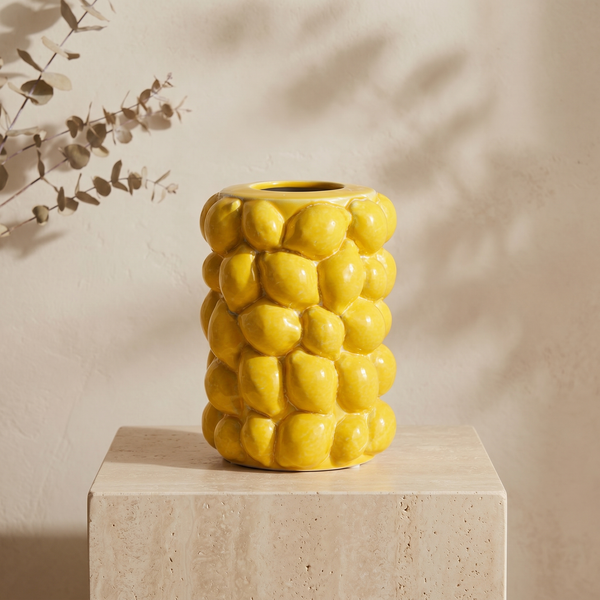 Vase Zitrone